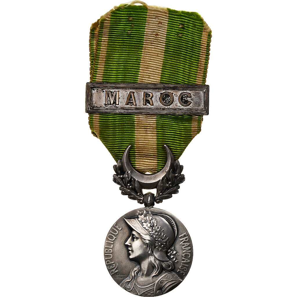 [#1157738] France, Colonial Medal of Morocco, RIF War, WAR, Medal, Ex