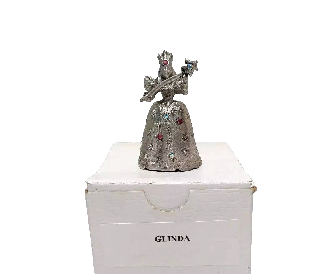 CCI Comstock #6248 pewter figurine Wizard of Oz Glinda Good Witch jeweled 2.5