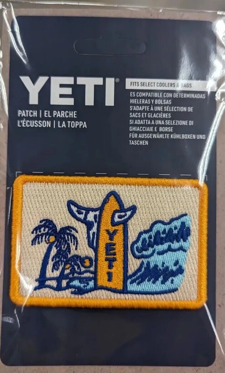 Yeti Hawaii Surfboard Wave Exclusive Patch 