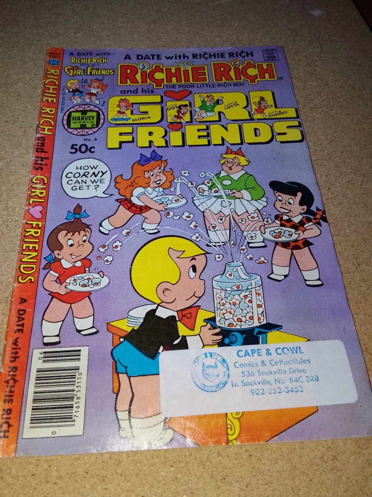 Richie Rich and His Girlfriends #6 FN 1980