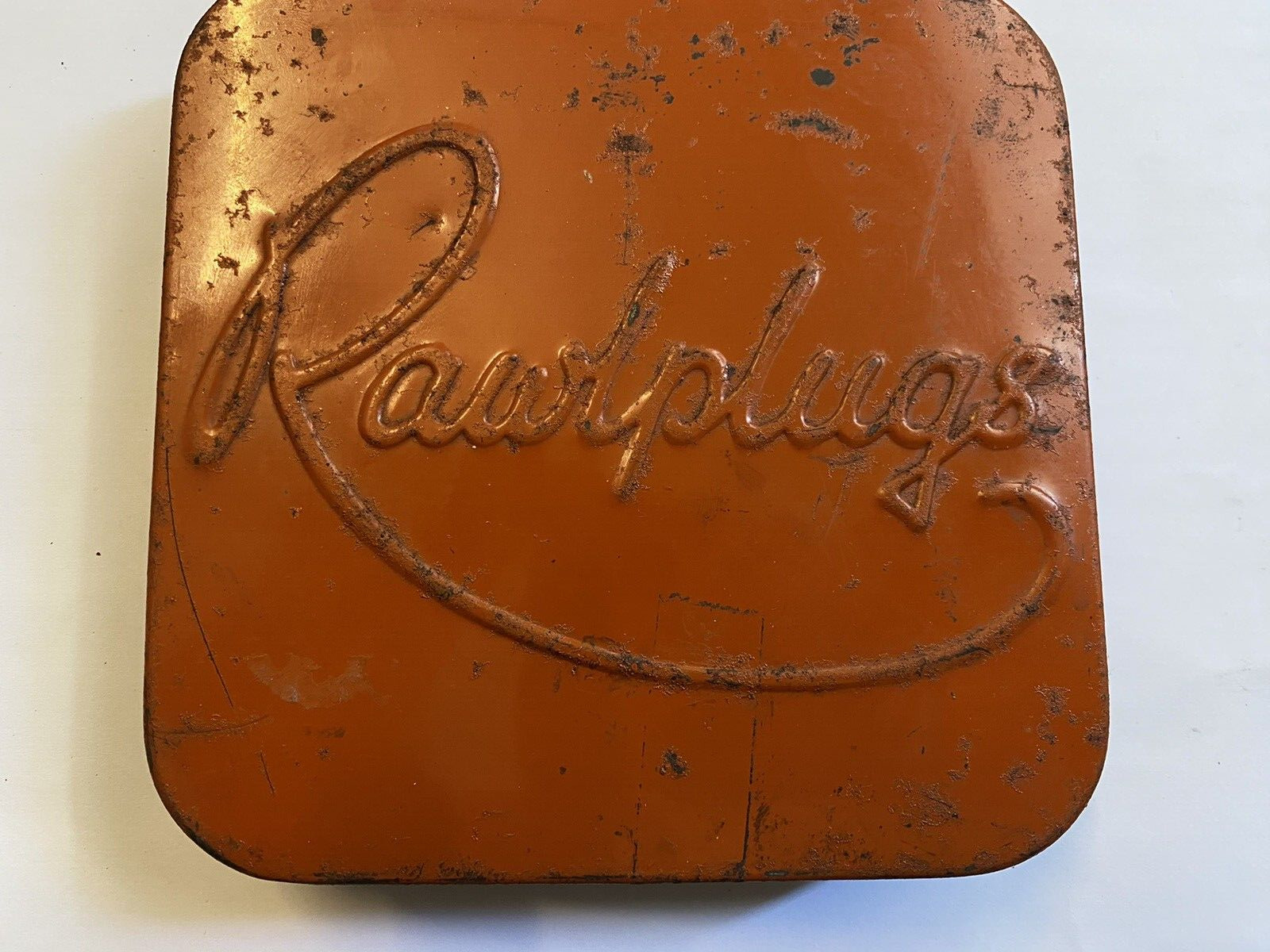Vintage Rawlplug fixings set in Original tin box - Original Wooden plugs 