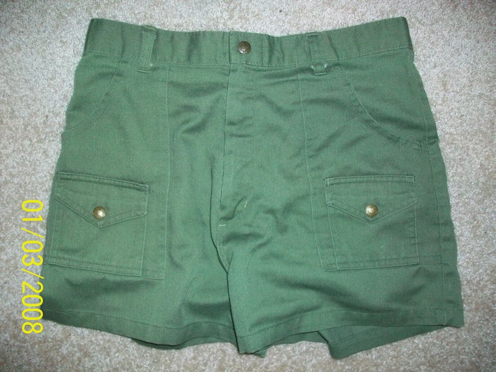 BSA Vintage Green Shorts-Waist 30\