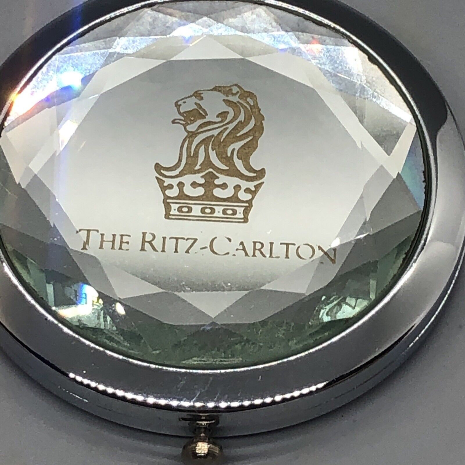 Ritz Carlton Double-Sided Mirror Compact New