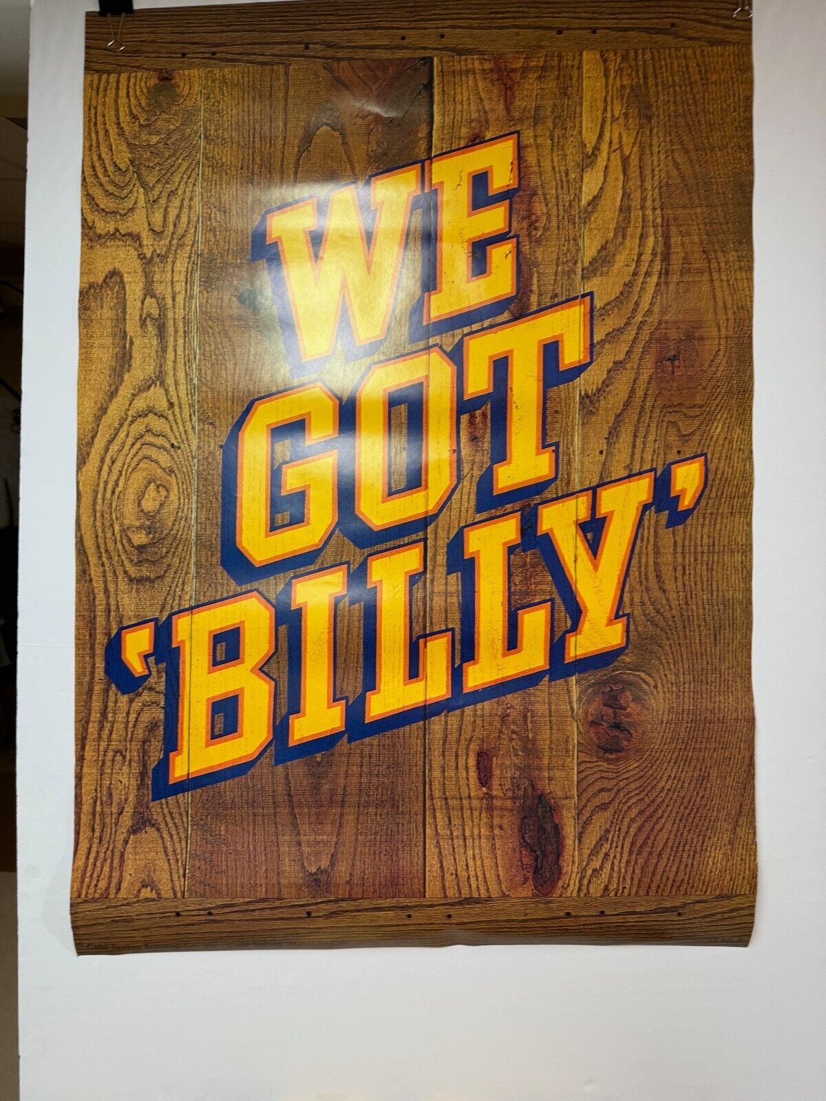 Billy Beer Vintage 1970\'s Poster