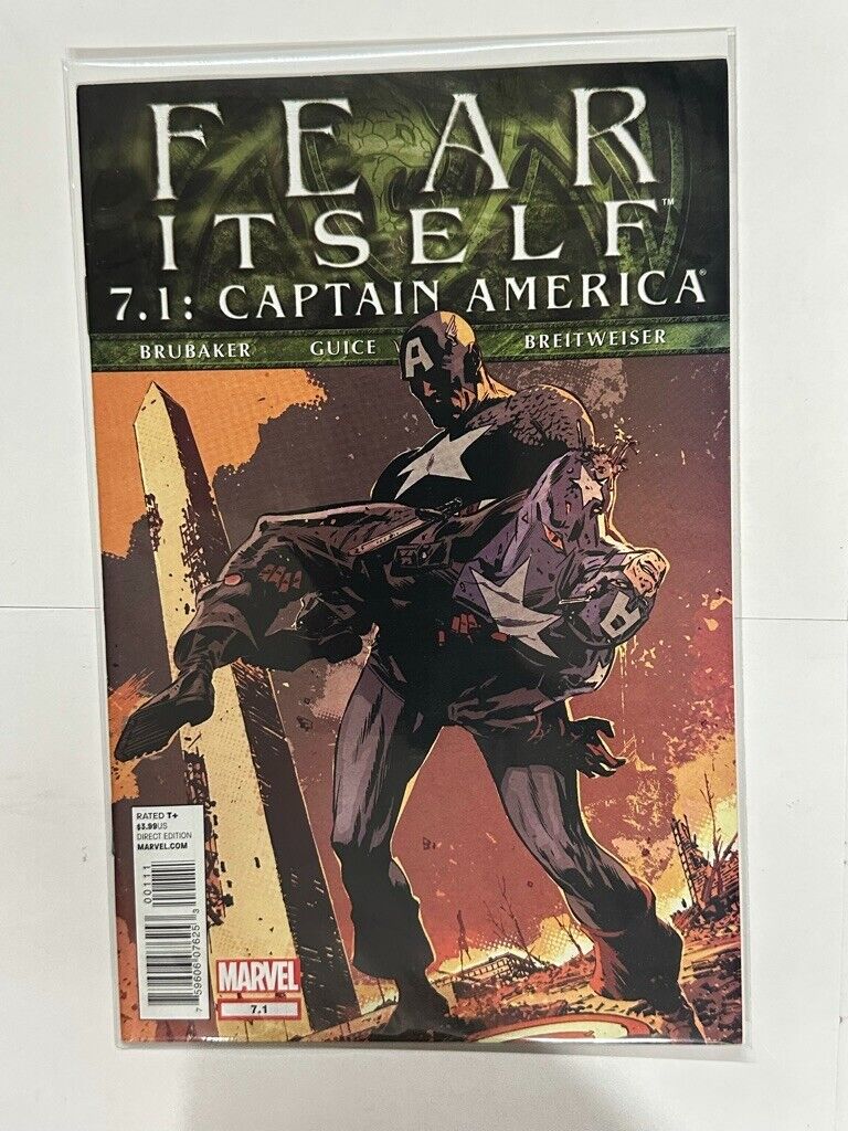 Fear Itself Captain America #7.1A (Jan 2012, Marvel) | Combined Shipping