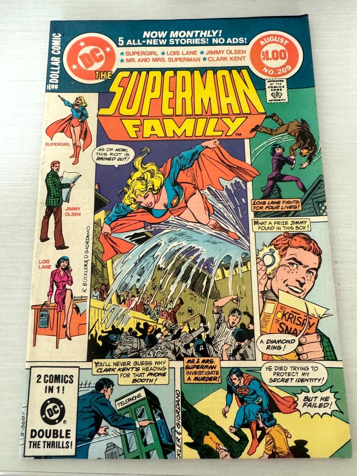 THE SUPERMAN FAMILY #209 1981 BRONZE AGE