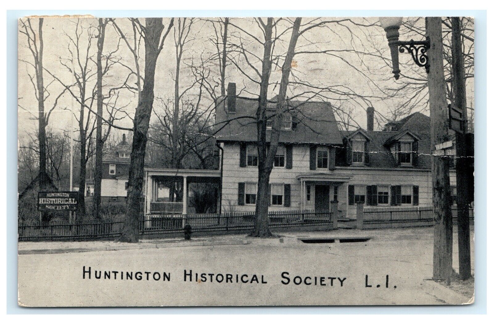Huntington NY Historical Society Long Island New York Suffolk Co. Postcard B13