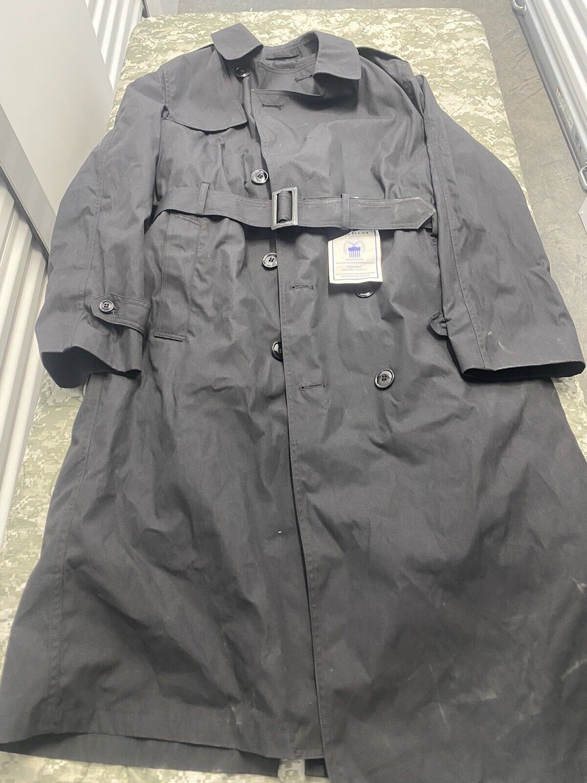 Defense Logistics Agency Garrison Collection All Weather Men’s Coat Size 42L NWT