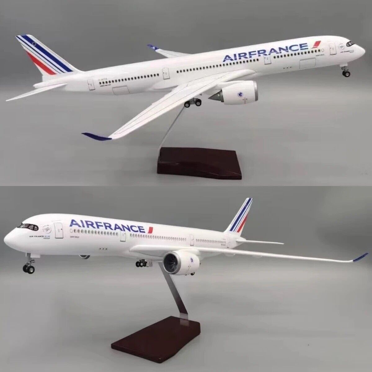 1/142 Scale Airplane Model - Air France Airlines Airbus A350 NO LEDs UK