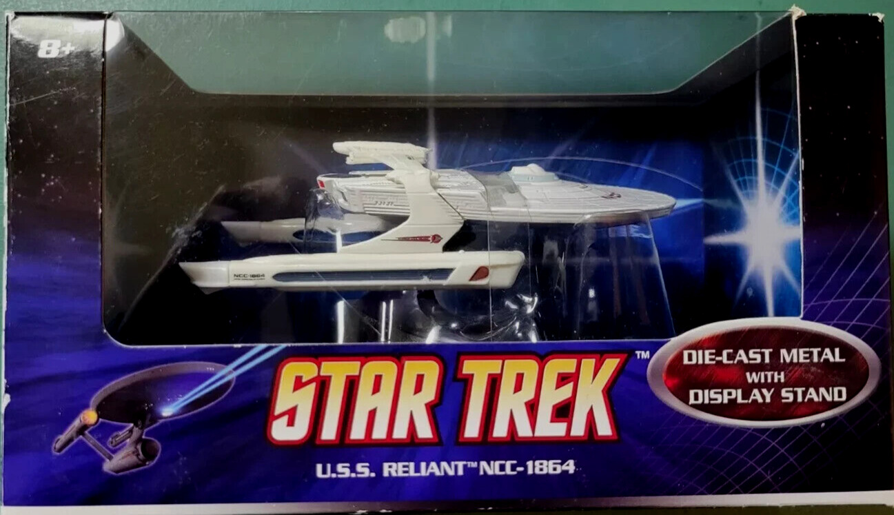 Star Trek Hot Wheels U.S.S. RELIANT NCC-1864 Mattel 2008 Unopened 