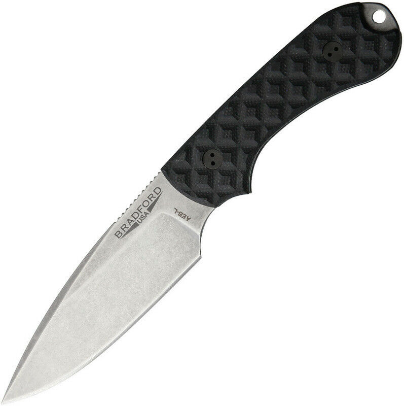 New Bradford Knives Guardian 3 Black 3FE-001-AEBL