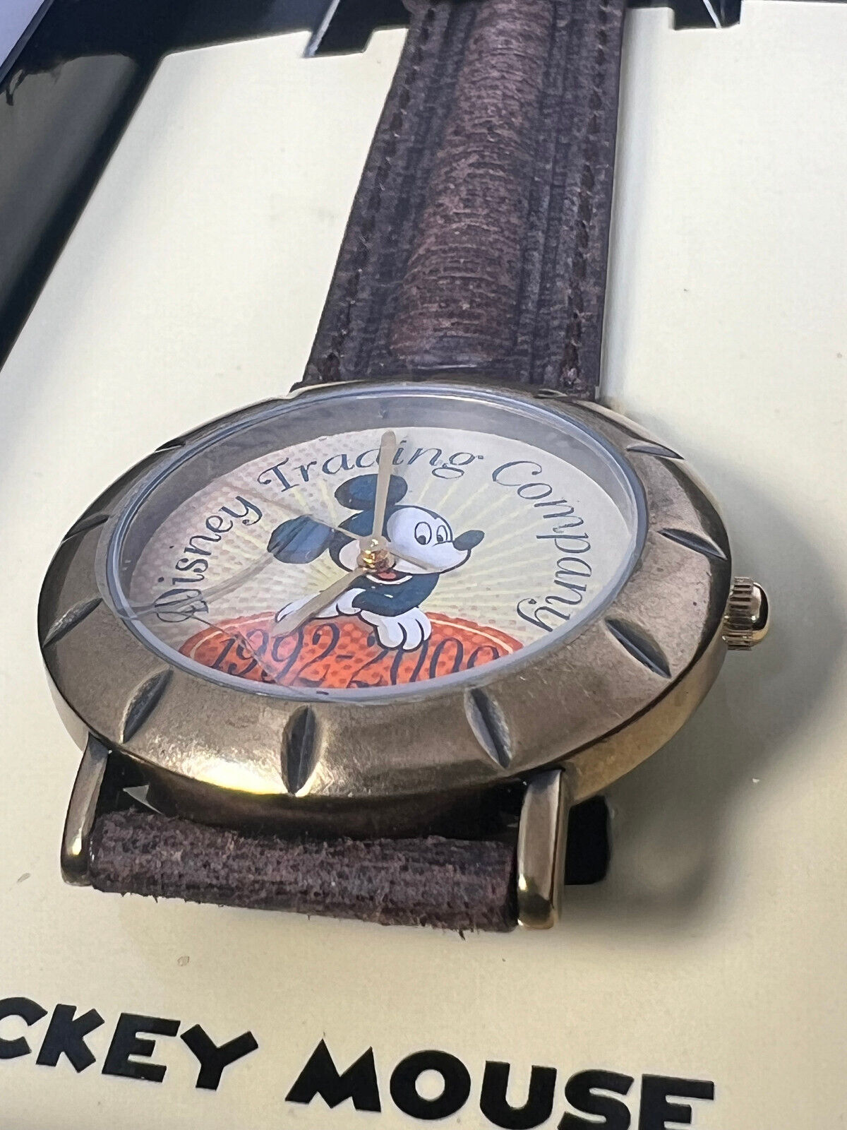 Mickey Mouse Watch 1992-2000 Disney Store Trading Company Friends Forever