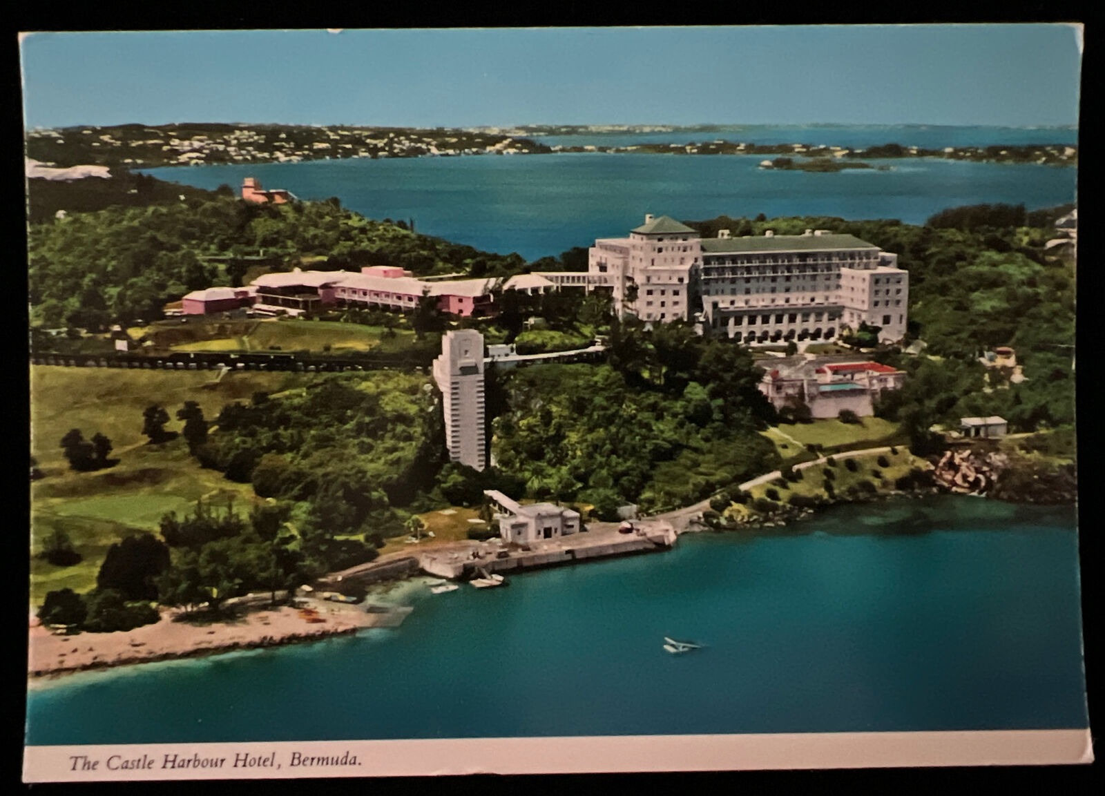 Vintage Postcard, The Castle Harbour Hotel, Island Of Bermuda Unposted 