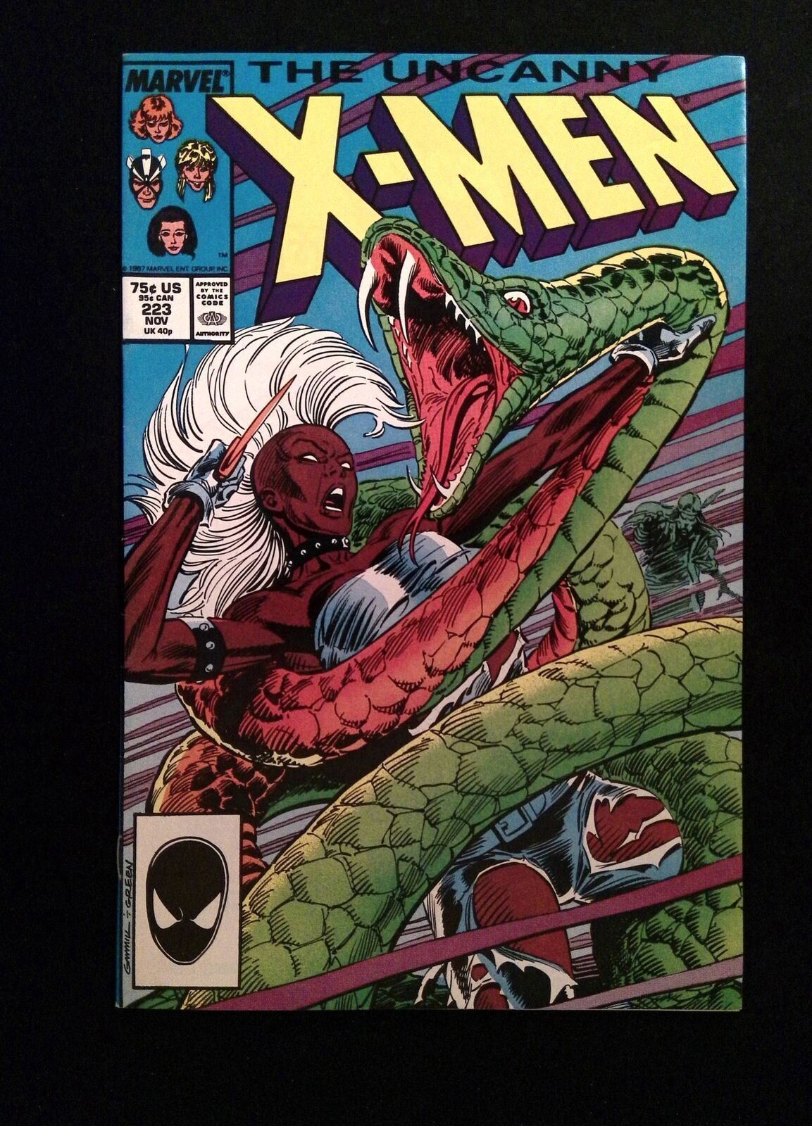 Uncanny X-Men #223  Marvel Comics 1987 VF+