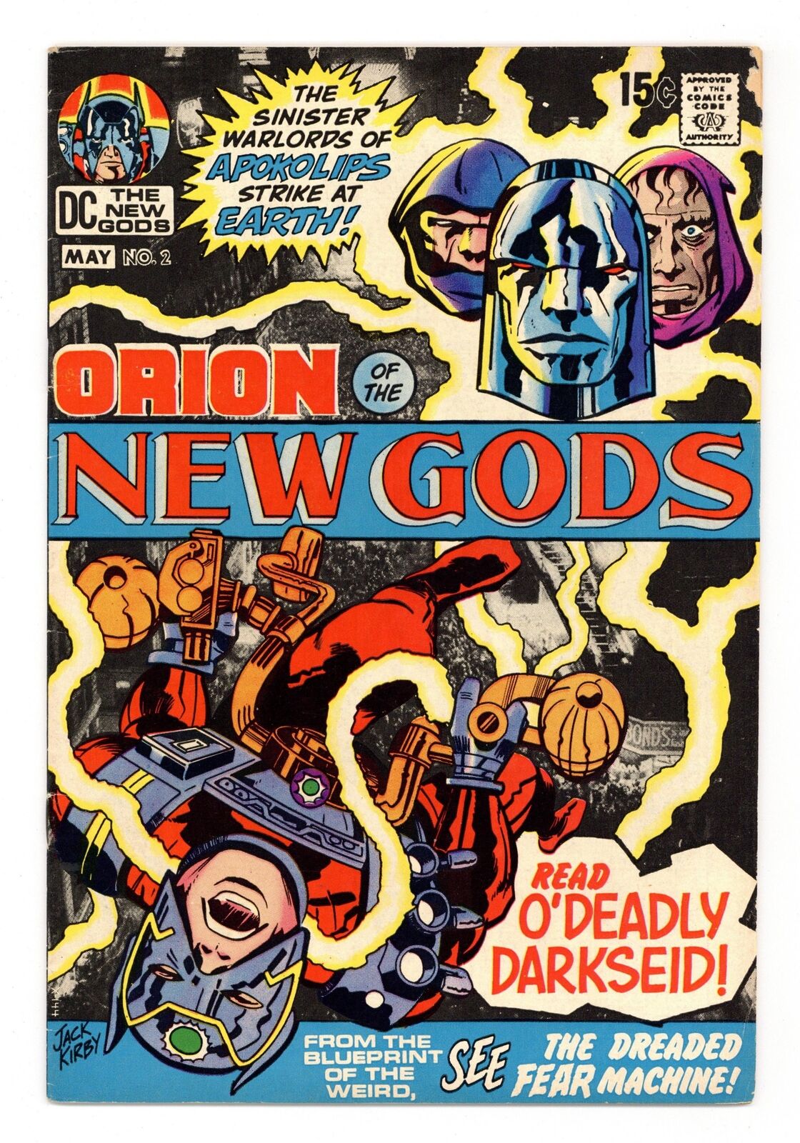 New Gods #2 VG+ 4.5 1971