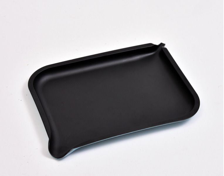 8.5X6.5\'\' Small Plant-Based Fiber Biodegradable Rolling Tray with Pouring Funnel