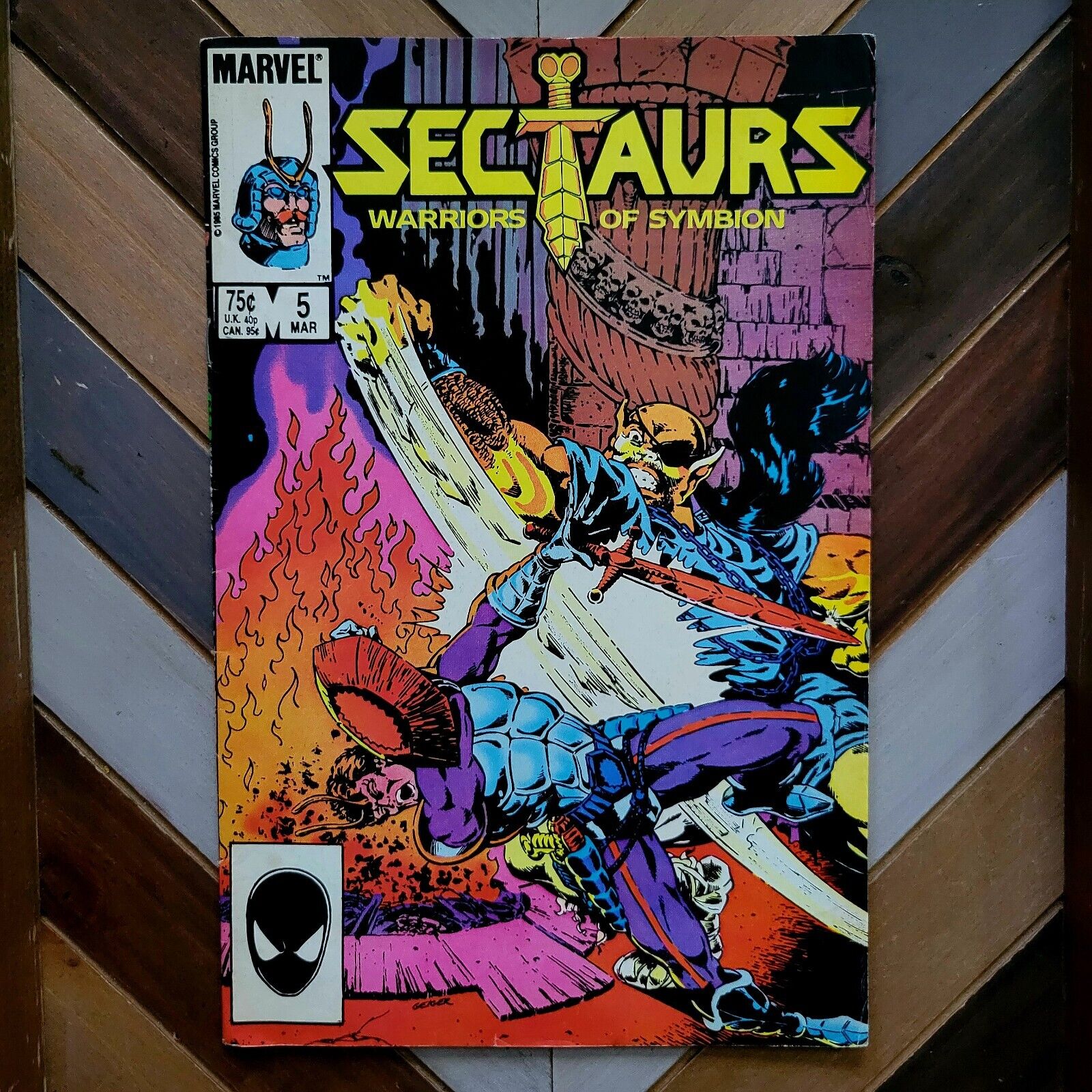 SECTAURS Warriors of Symbion #5 FN (Marvel 1986) DARGON, FAIRY QUEEN Bill Mantlo