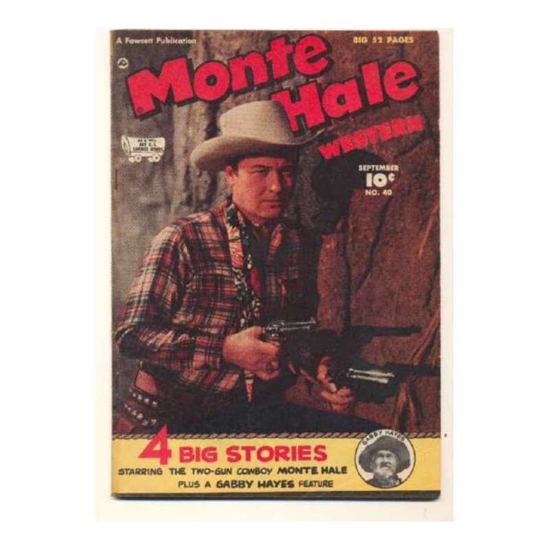 Monte Hale Western #40 in Fine + condition. Charlton comics [p|
