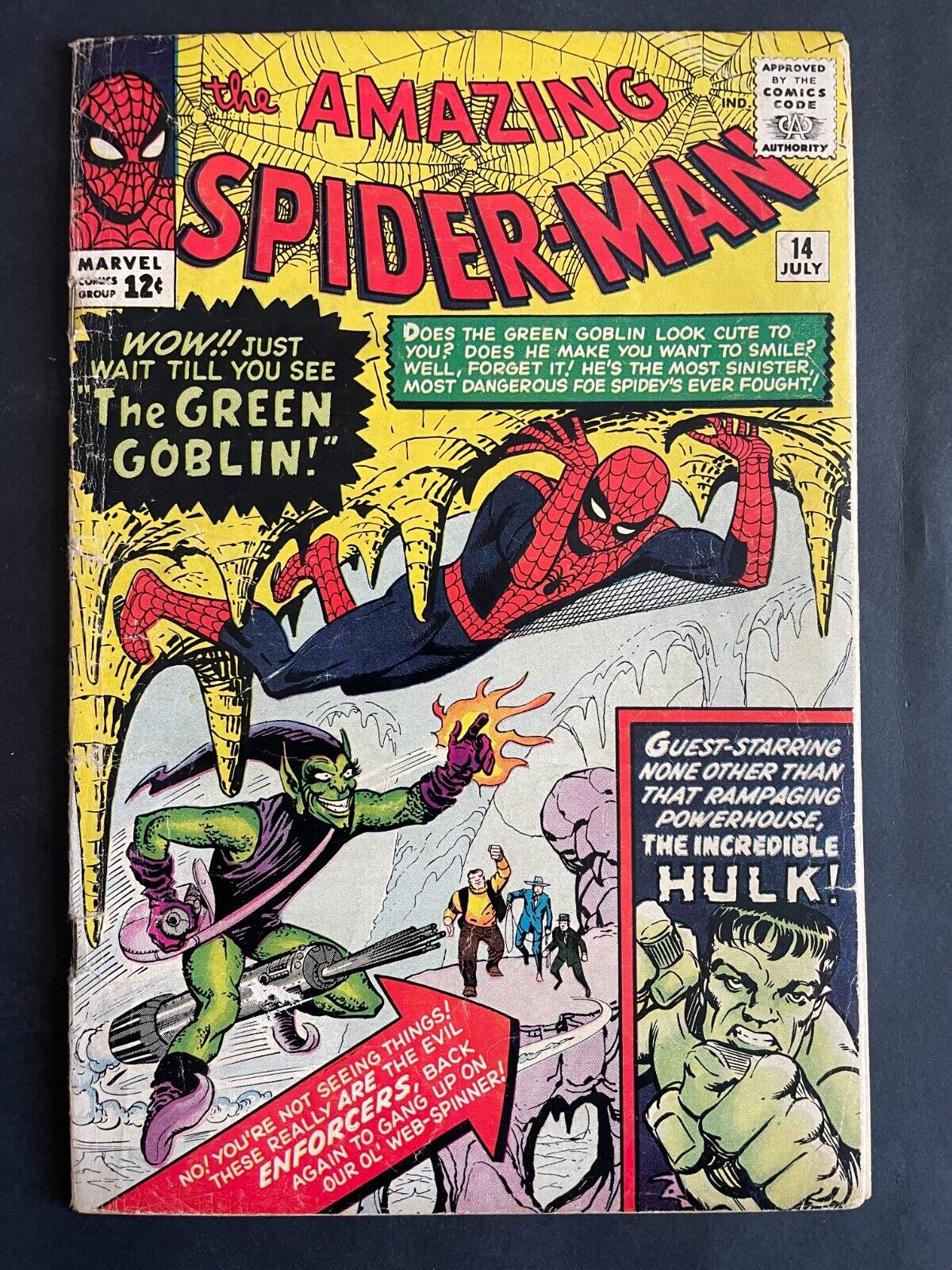 Amazing Spider-Man #14 1st App Green Goblin Marvel 1964 Comics
