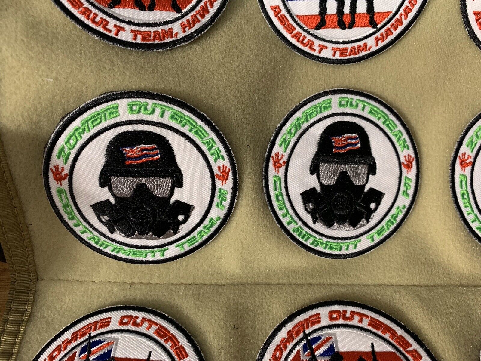 Zombie Gear Hawaii Patch Zombie Outbreak Containment Team