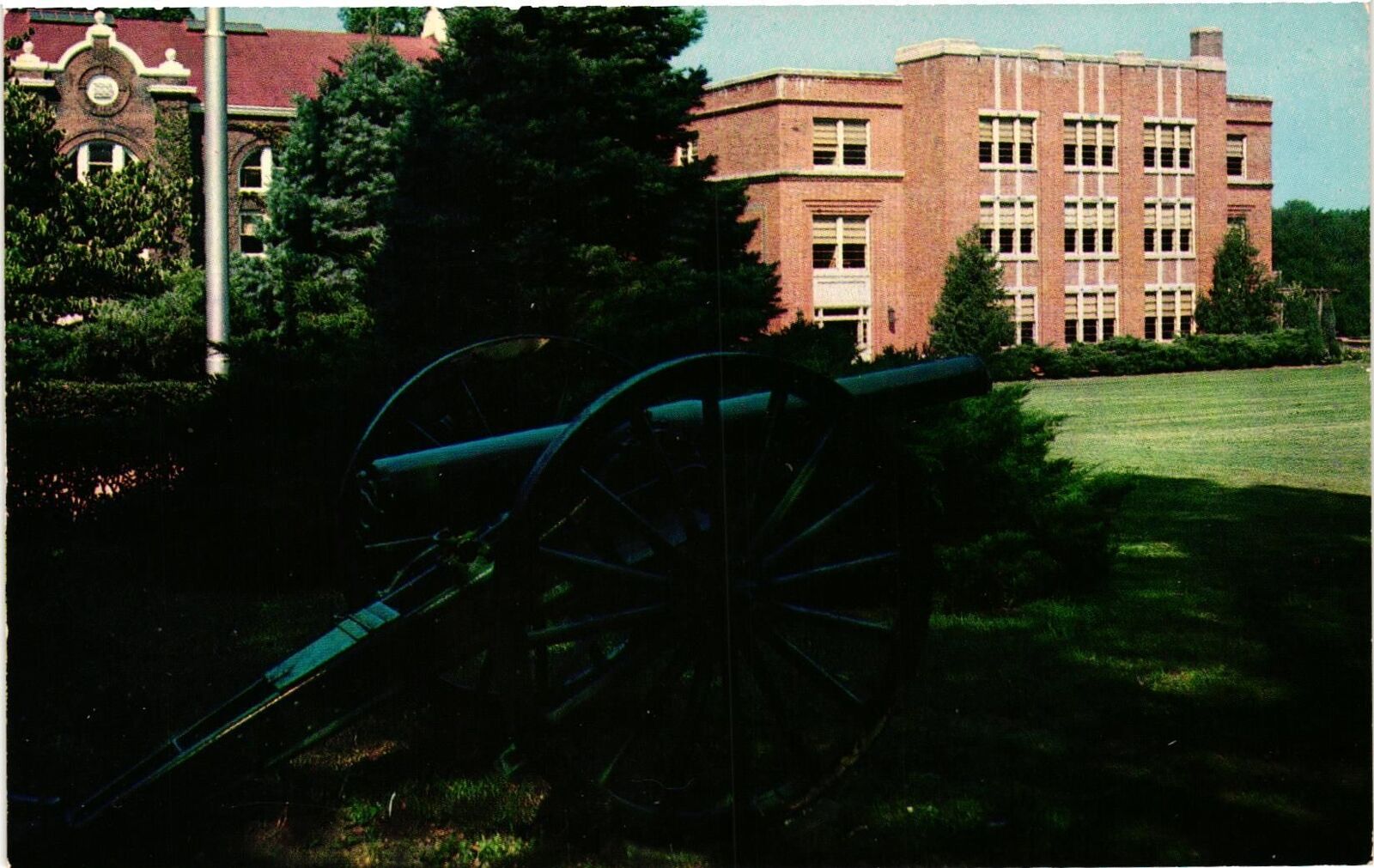 Vintage Postcard- The Kemper Military School, Boonville, MO.
