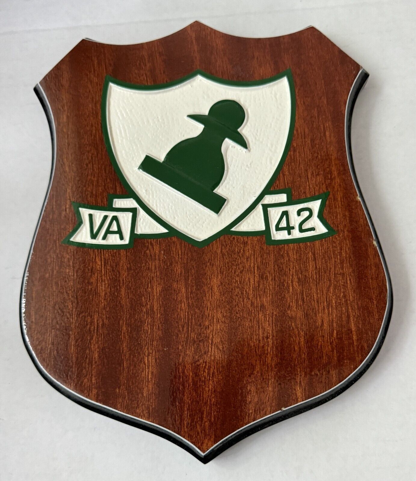 Vintage US Navy VA 42 Green Pawn  10\