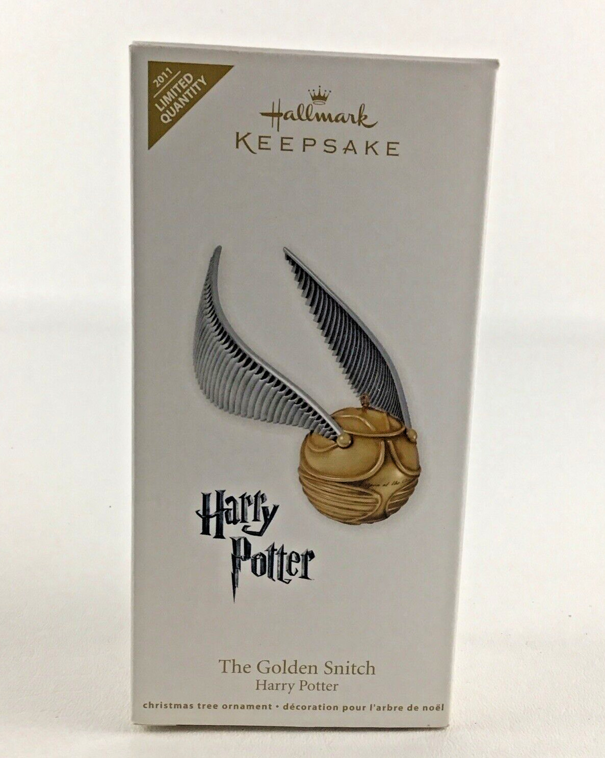 Hallmark Keepsake Christmas Ornament Harry Potter The Golden Snitch LE New 2011