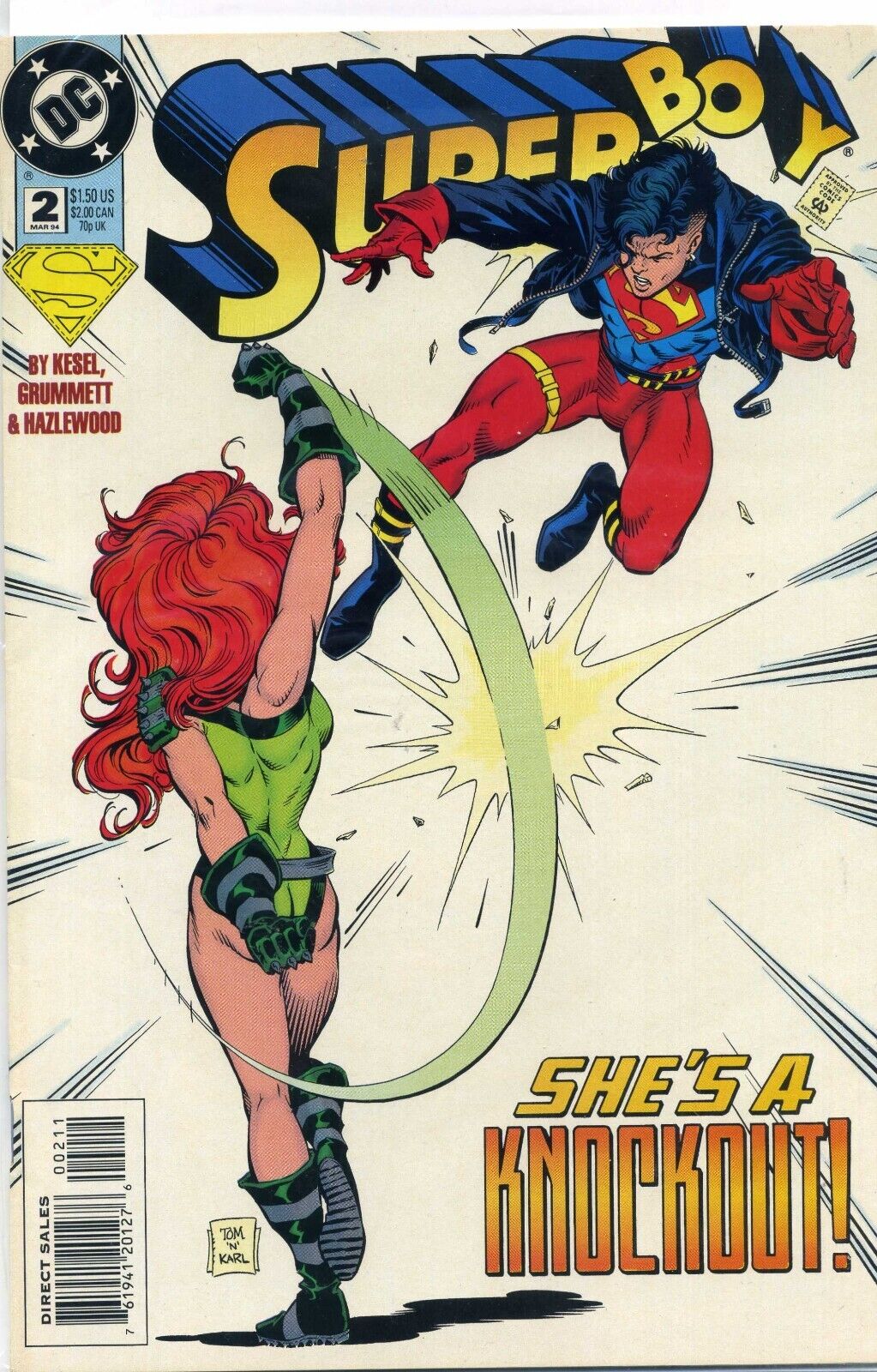 Superboy #2 (DC Comics March 1994)