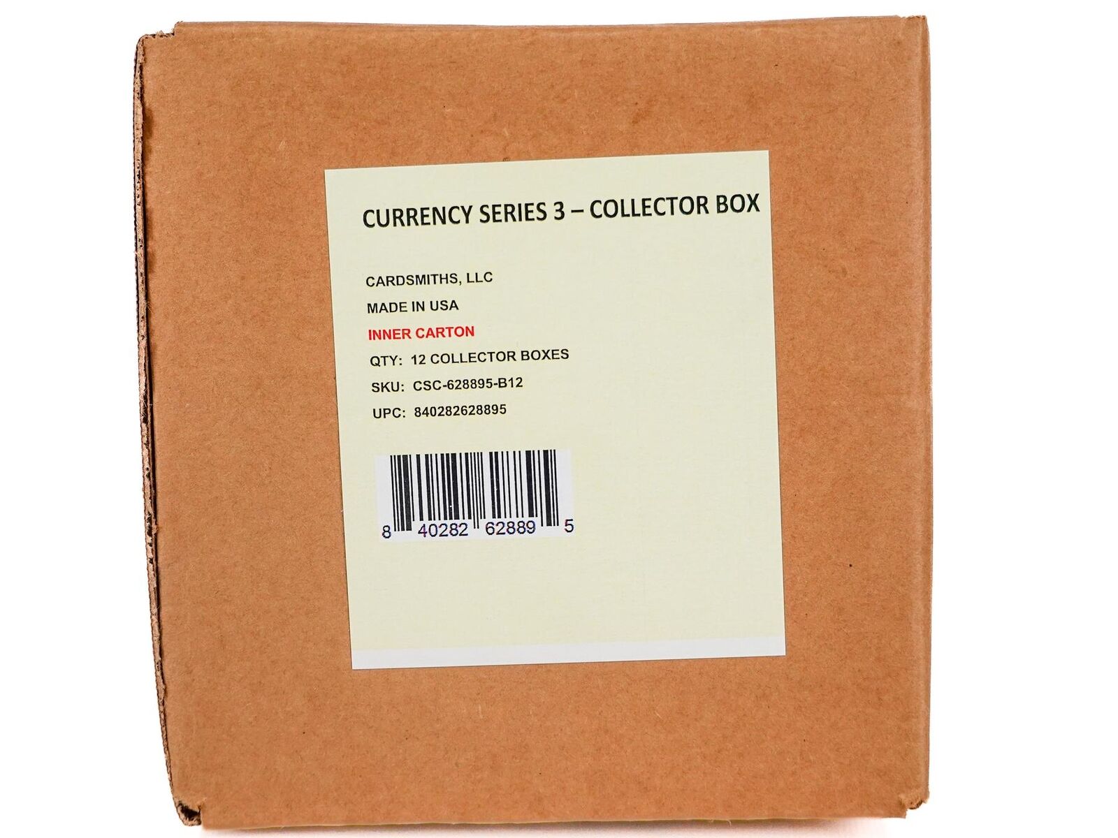 CURRENCY TRADING CARDS SERIES 3 COLLECTOR 12-BOX CASE (CARDSMITHS 2024)