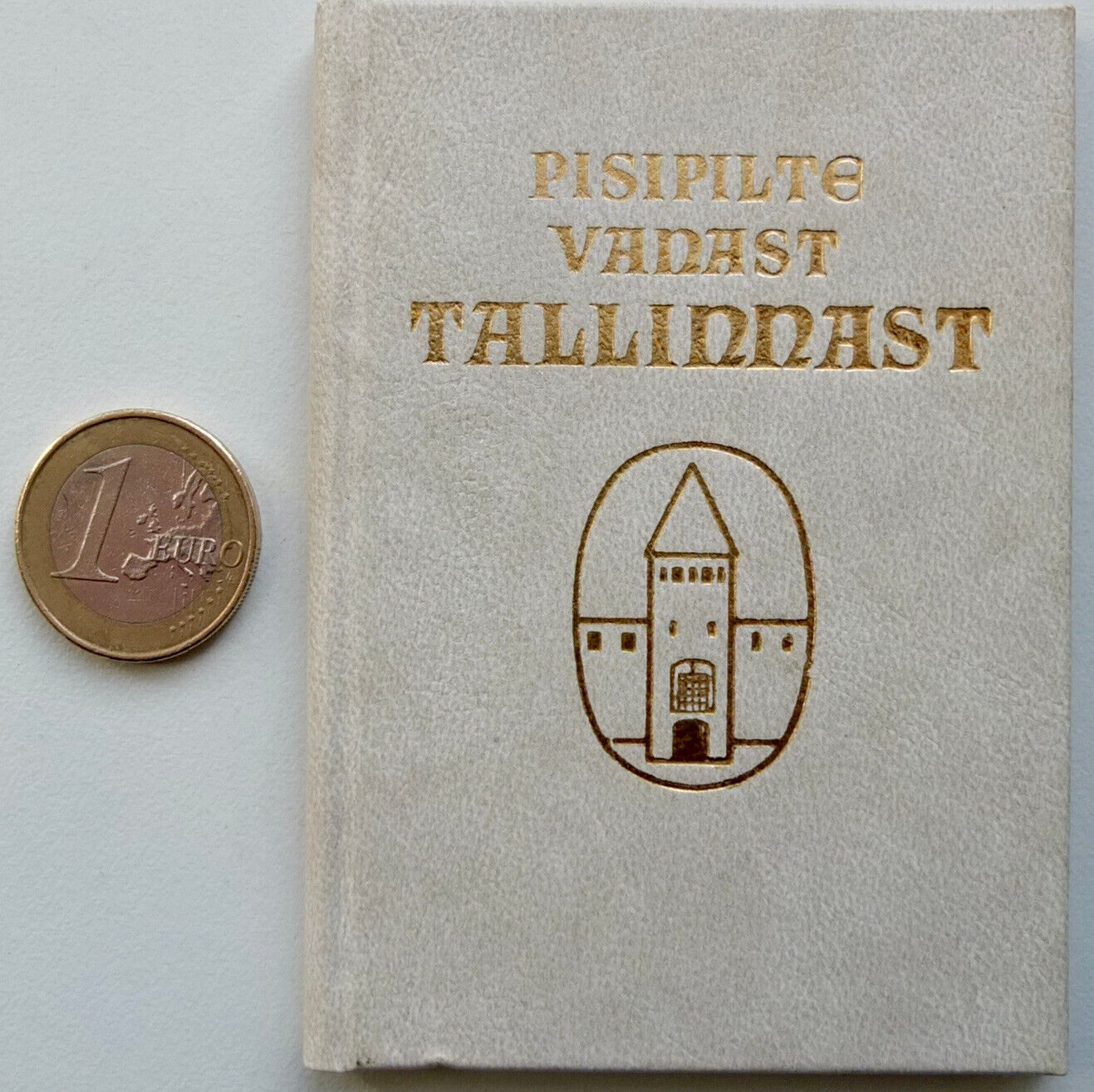 Old Tallinn in Little Engravings by Paul Luhtein, Soviet Mini Book Estonia 1988