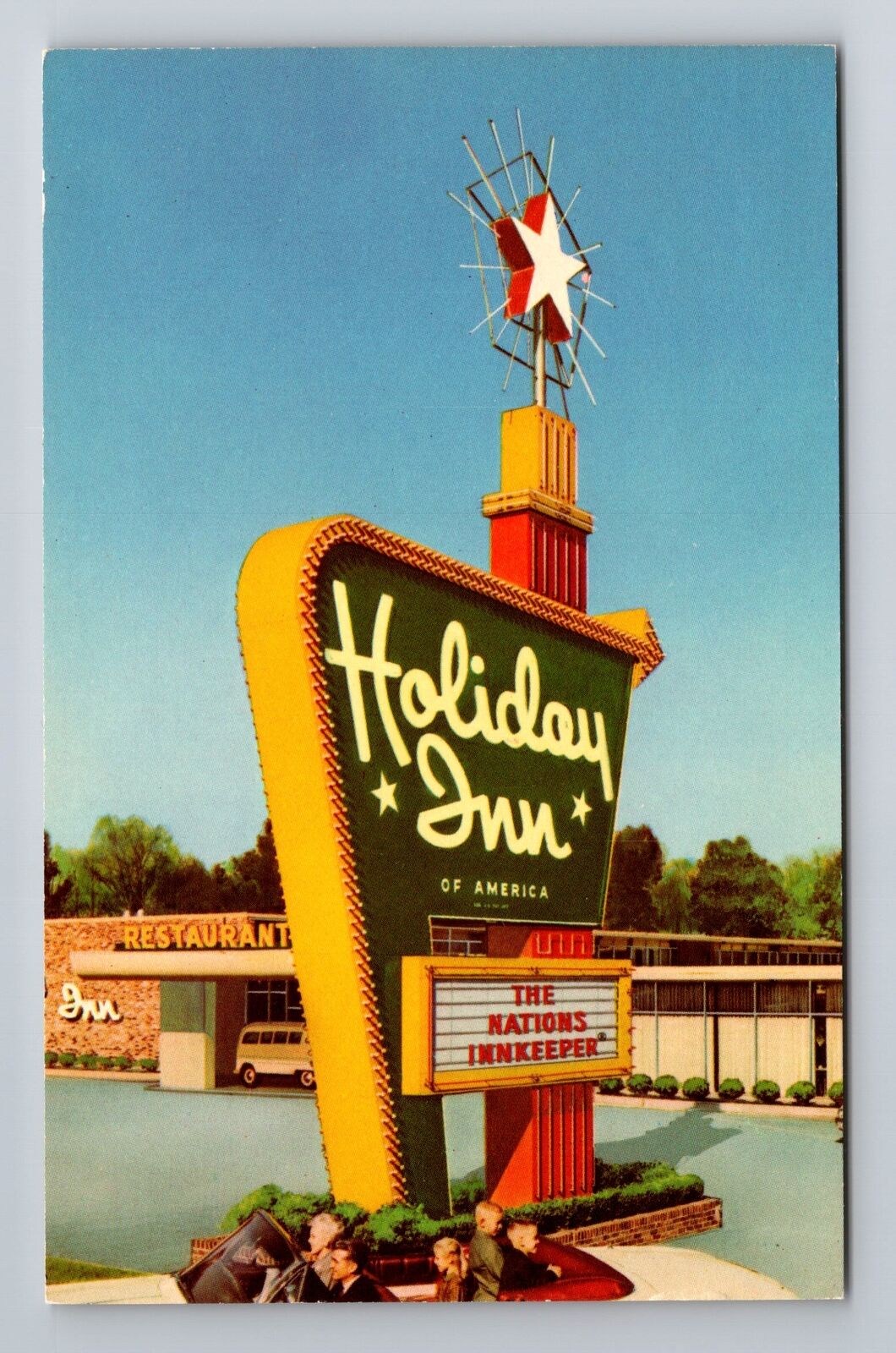 Fredericksburg VA-Virginia, Holiday Inn, Advertisement Souvenir Vintage Postcard