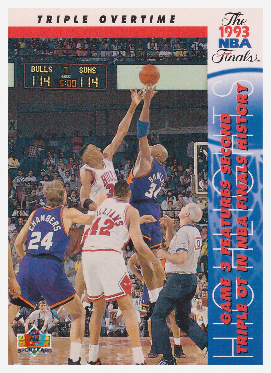 1993 Upper Deck The 1993 NBA Finals #205