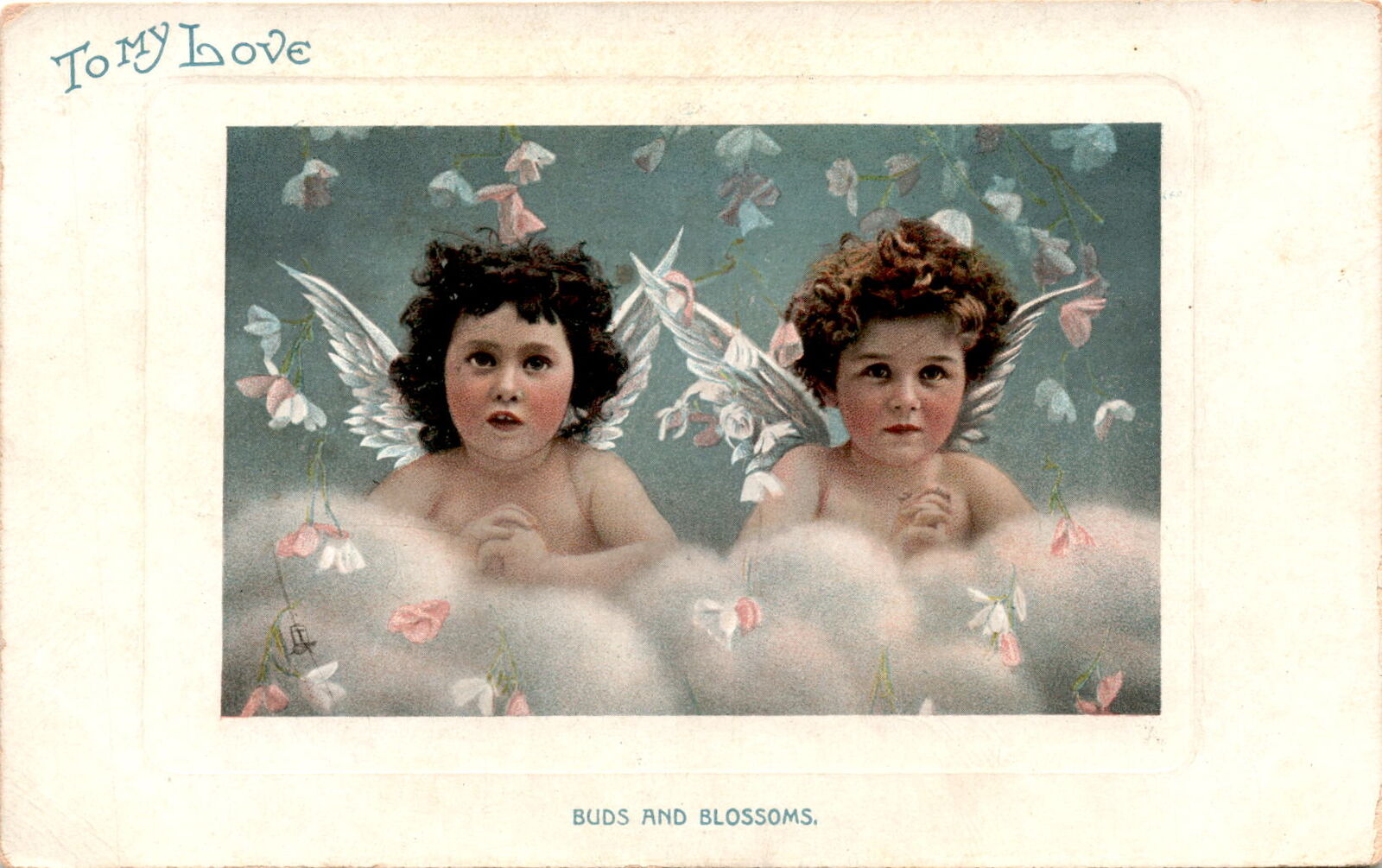 Raphael Tuck & Sons, Valentine Post Card Series, Buds and Blossoms, Nº Postcard