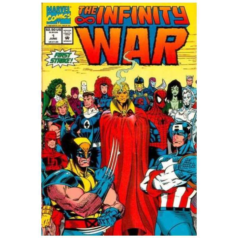 Infinity War #1 in Near Mint minus condition. Marvel comics [a`