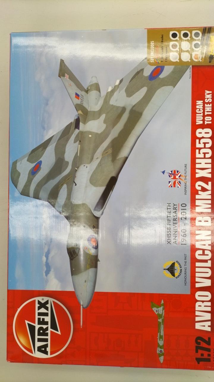 Airfix 1/72 Avro Vulcan B Mk2 Xh558 plastic model Kit