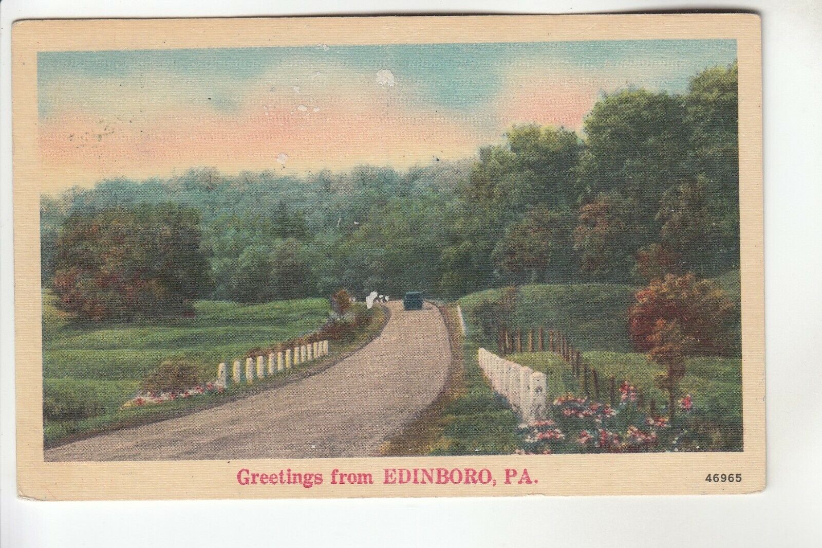Greetings from Edinboro PA  46965
