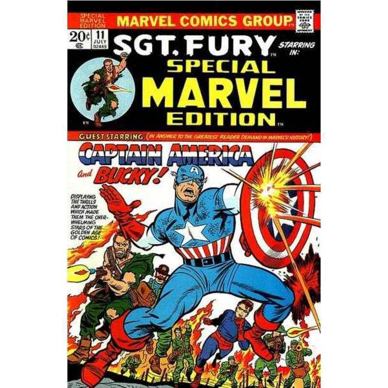 Special Marvel Edition #11 Marvel comics VG minus Full description below [v.