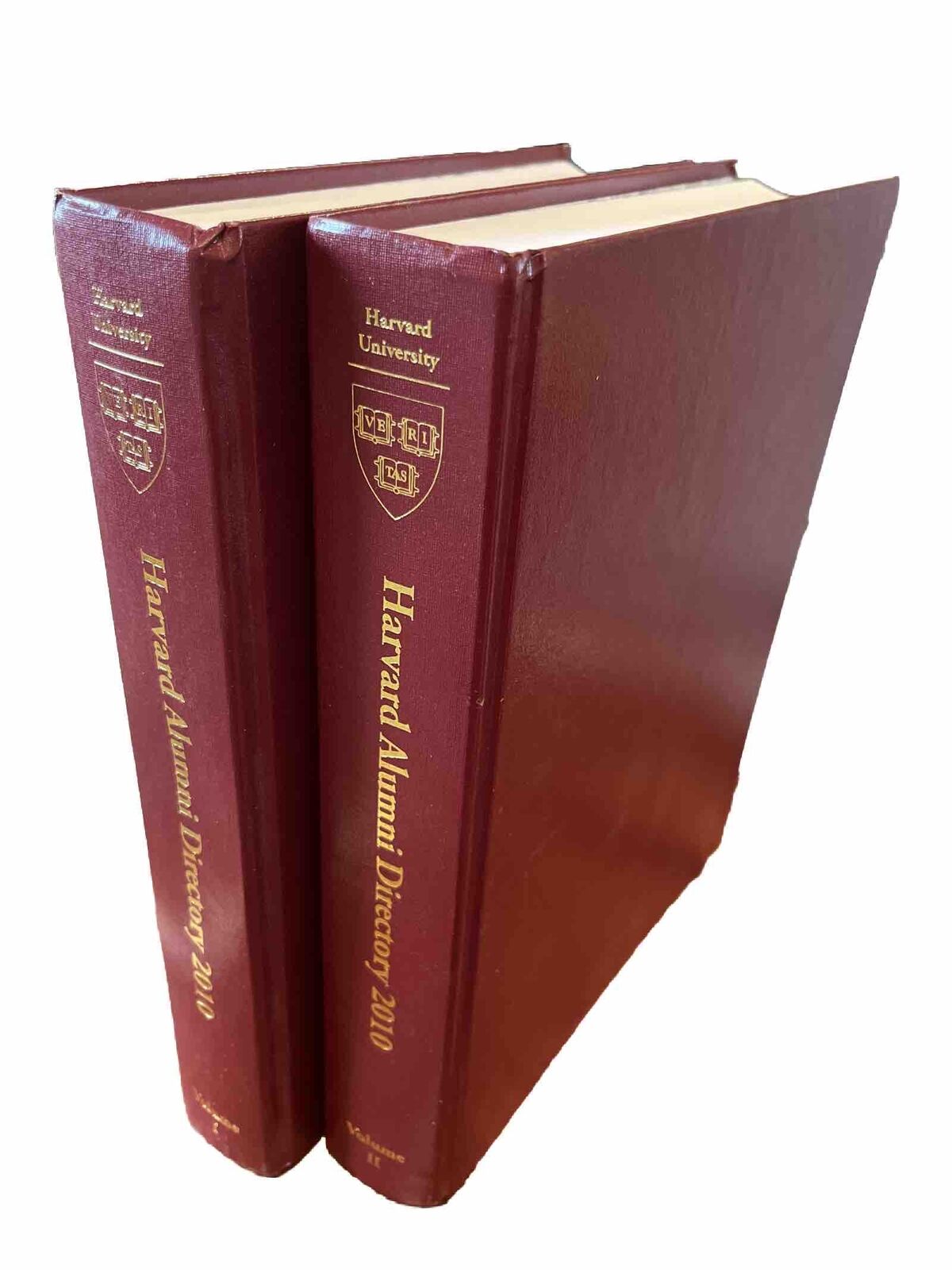 Harvard University Alumni Directory 2010 - Complete with Volumes I and II