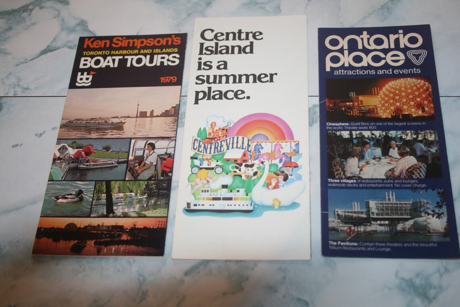 Vintage 1979 Ontario Canada Vacation Pamphlets Lot 3