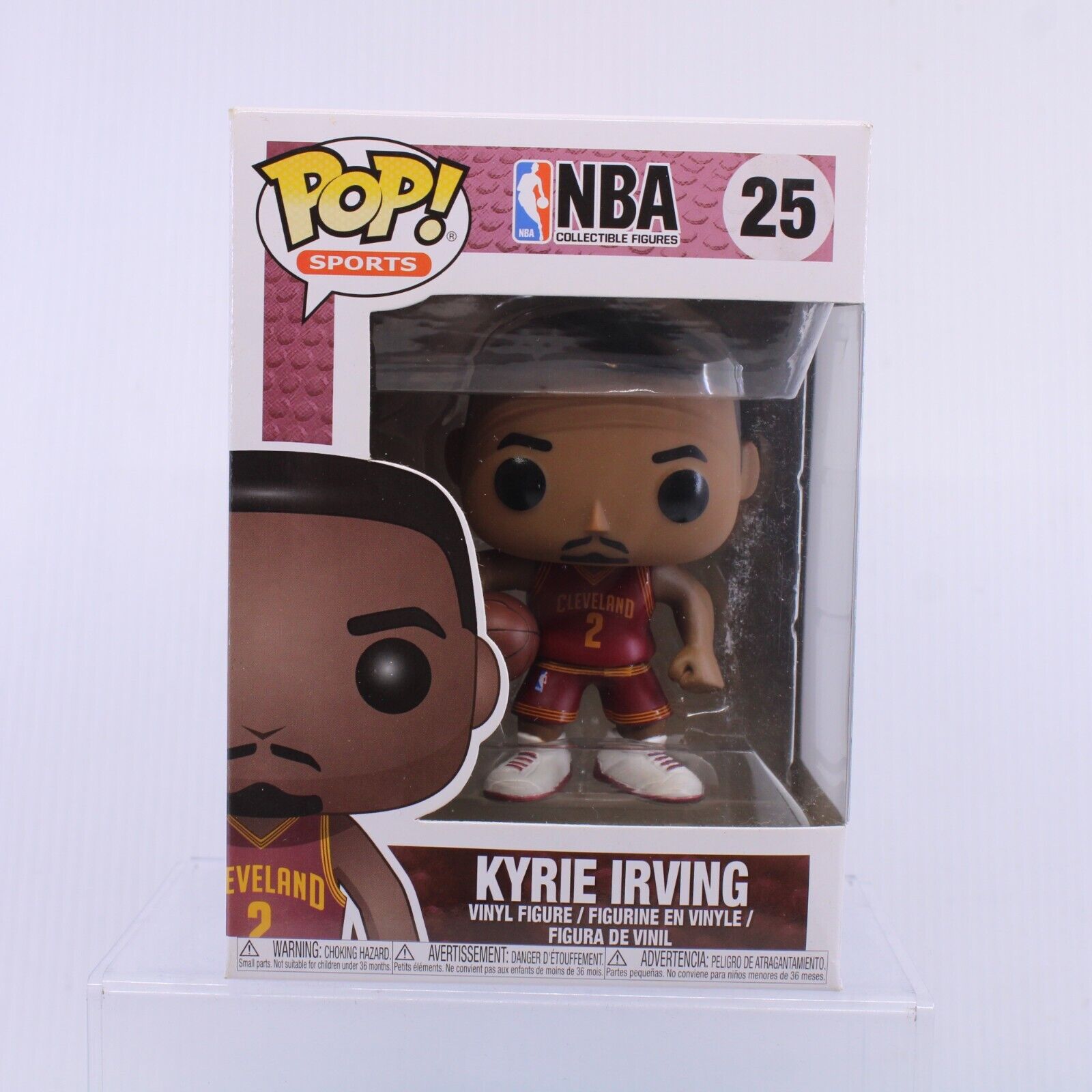 F3 Funko Pop NBA Basketball Cleveland Cavaliers Vinyl Figure Kyrie Irving 25