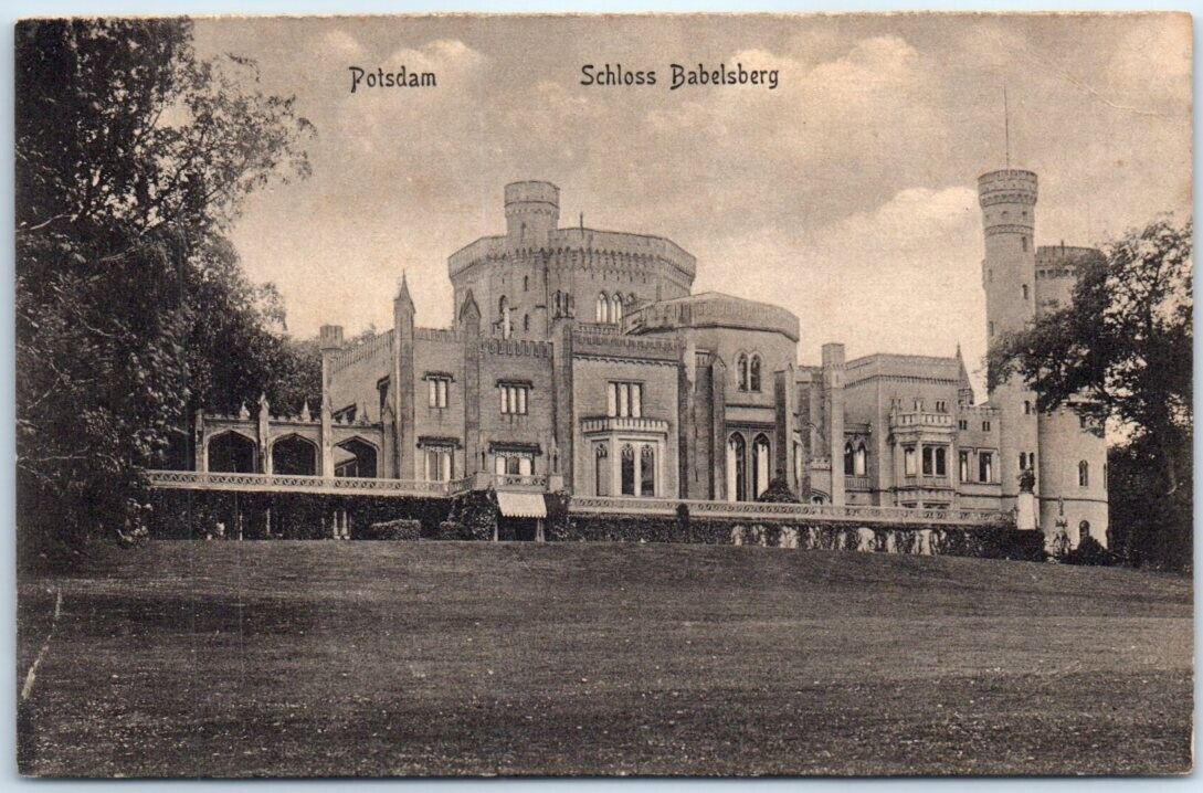 Postcard - Babelsberg Palace - Potsdam, Germany