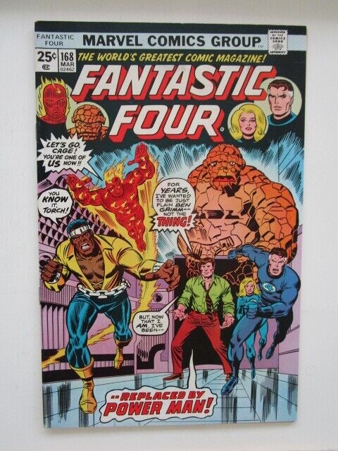 FANTASTIC FOUR 168  FINE+  (COMBINED SHIPPING) SEE 12 PHOTOS