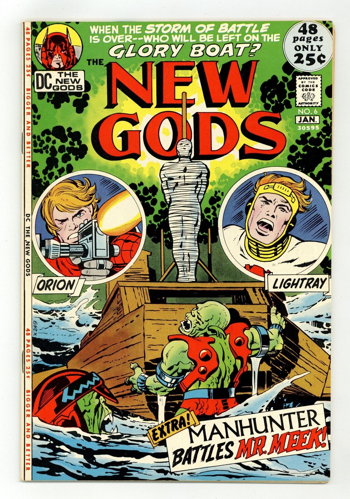 New Gods #6 VF 8.0 1972