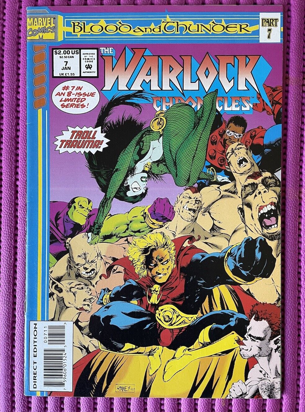 The WARLOCK Chronicles #7 Marvel 1994