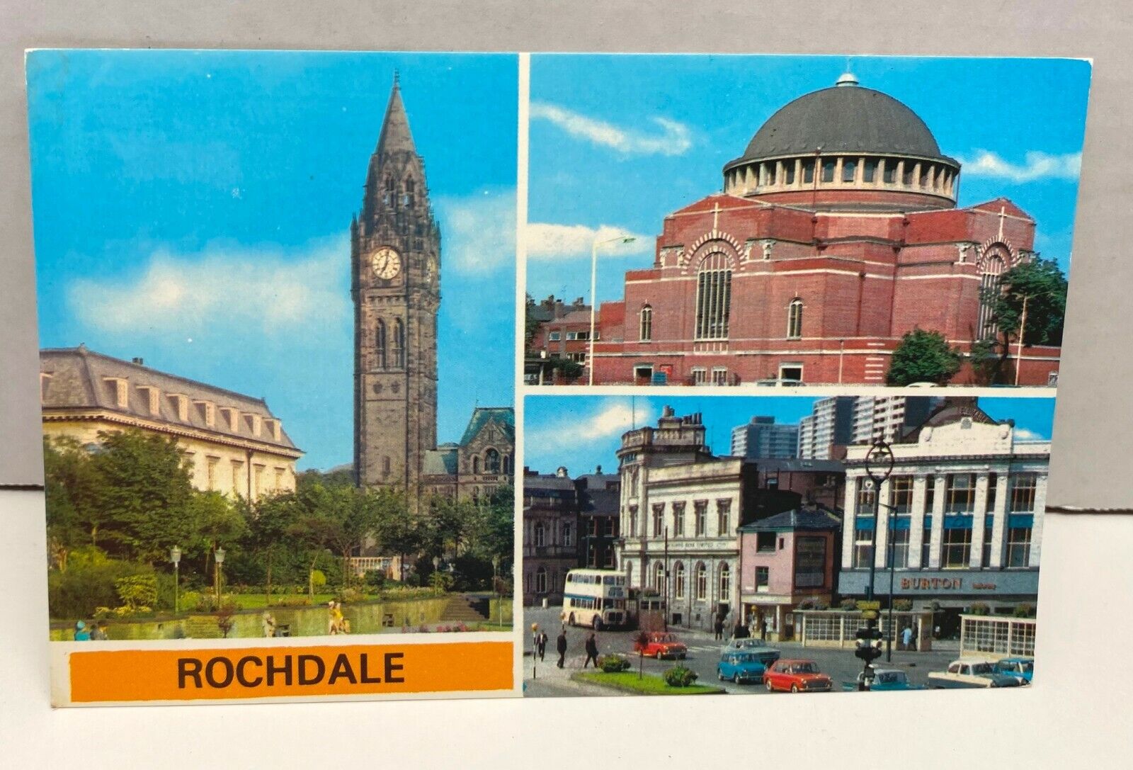 Rochdale Roman Catholic Church Greater Manchester Postcard Great Britain 