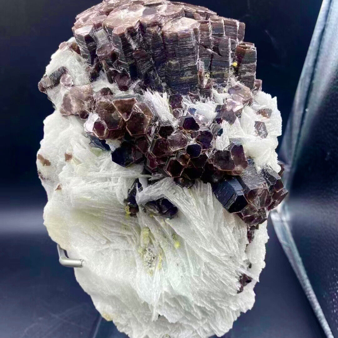 5.39LB Natural Lepidolite Lithium Green Mica Quartz Cluster Mineral Specimen