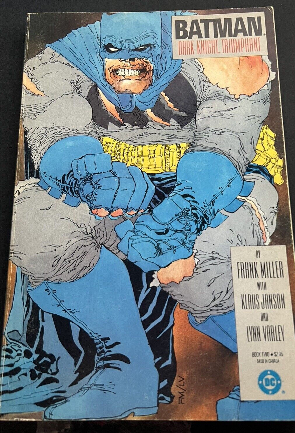 Batman: Dark Knight Triumphant #2 DC Comics 1986 1st Print By Frank Miller