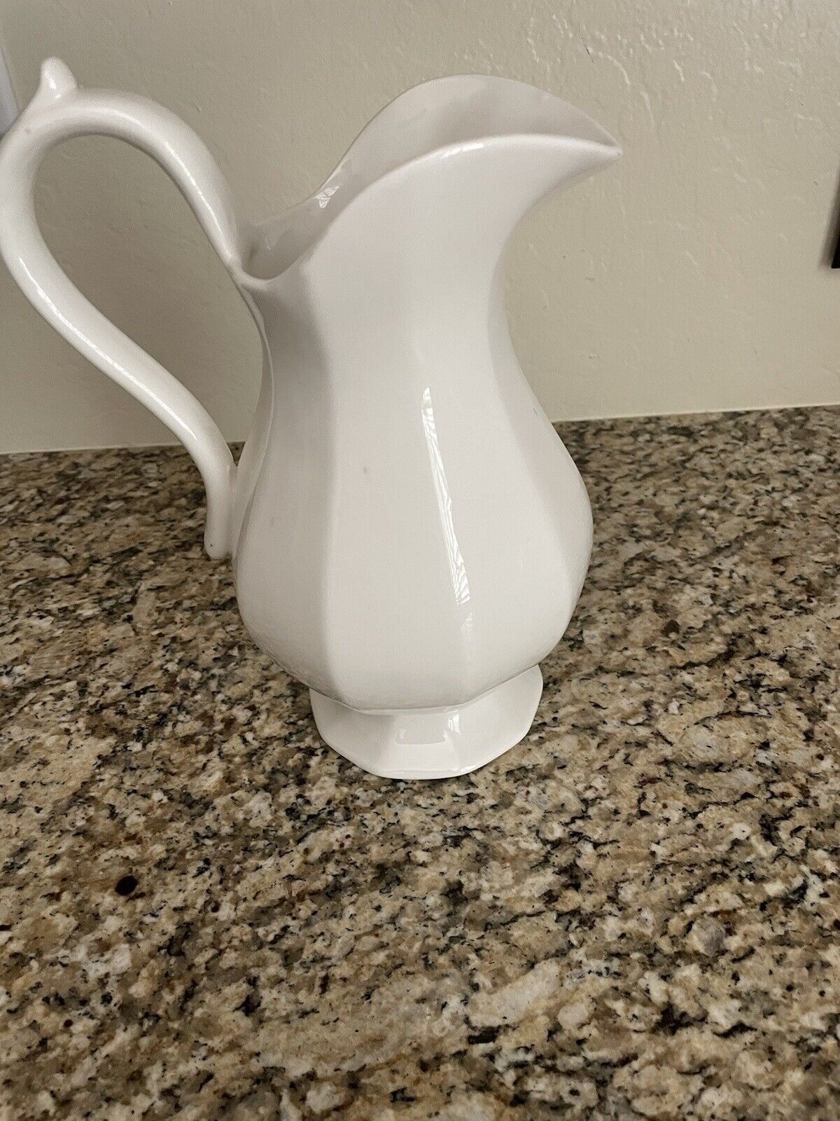 Grace’s Teaware Ceramic Pitcher White