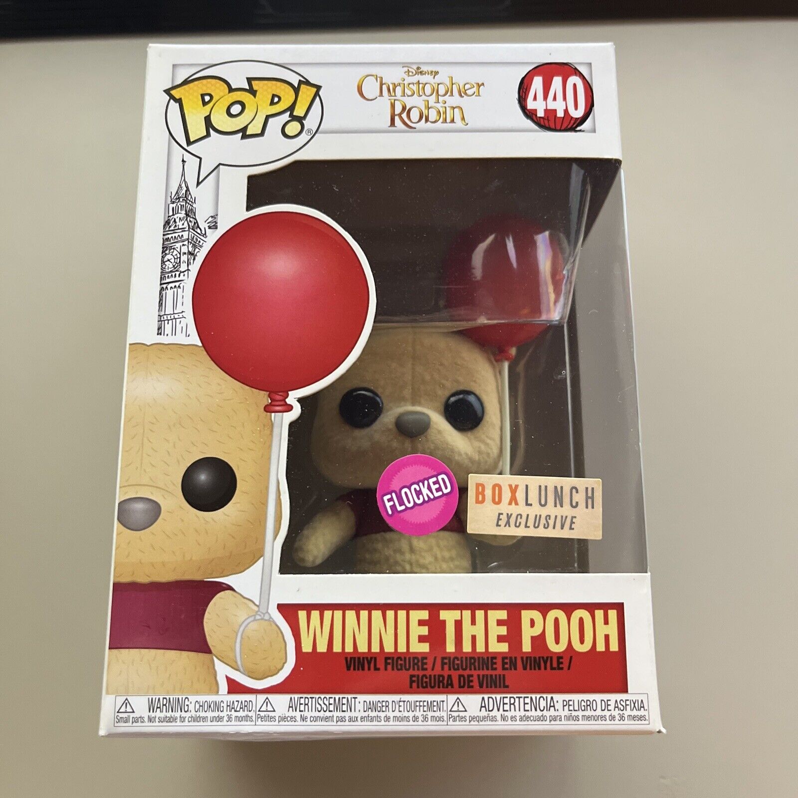 Funko Pop Vinyl: Disney - Winnie the Pooh (w/ Red Balloon) - Box Lunch...