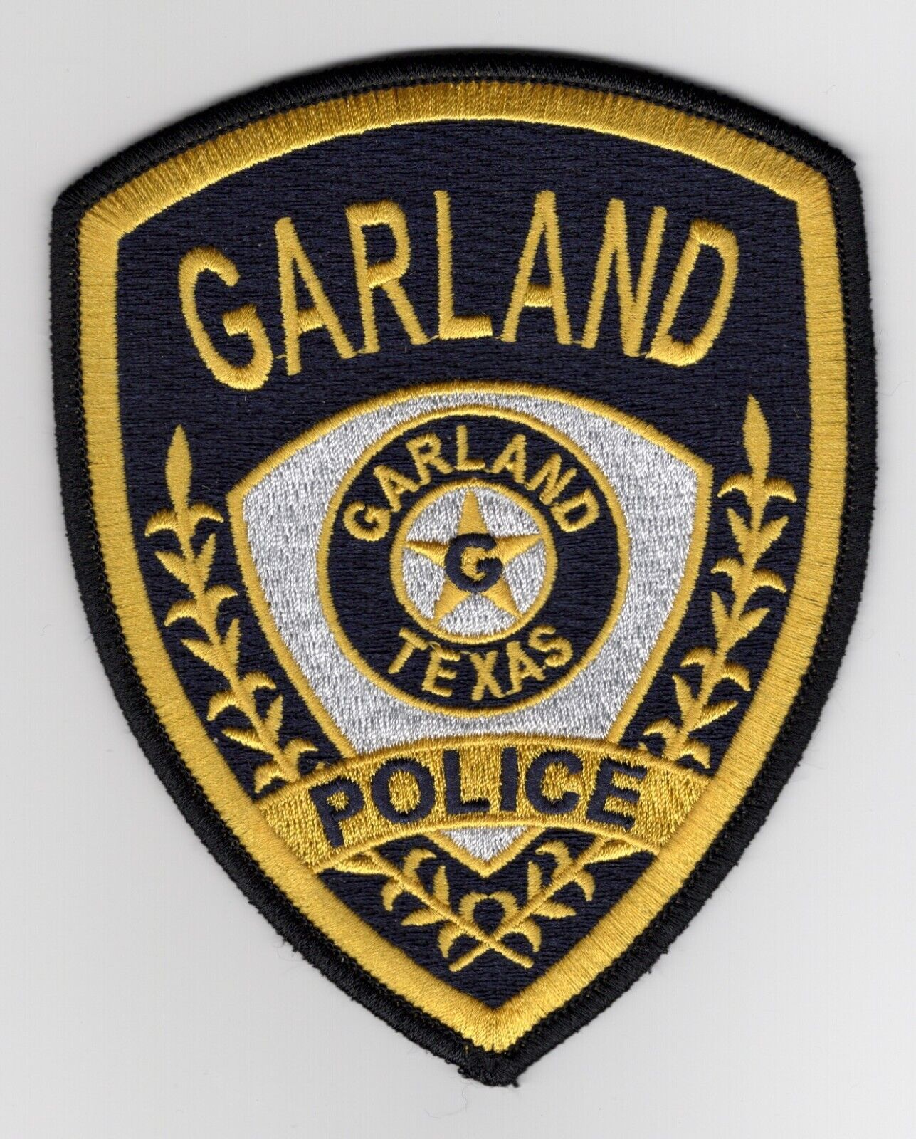 Texas TX Garland Texas Police Patch